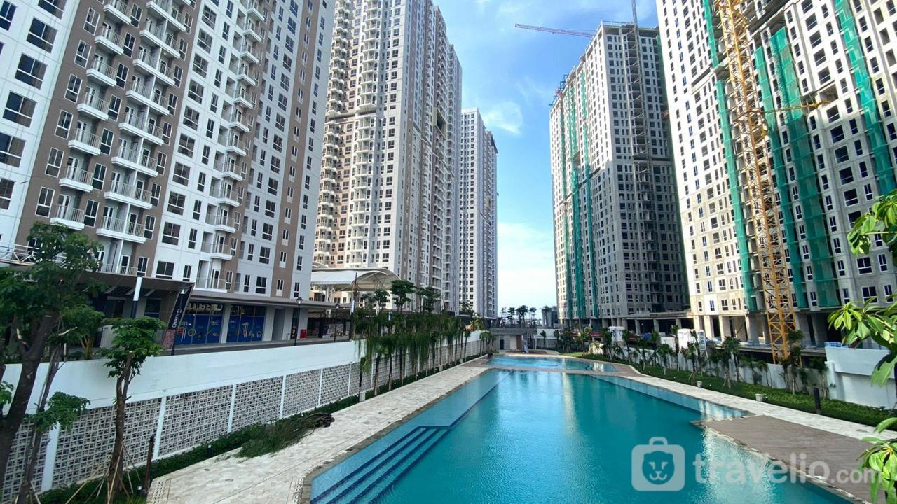 Riverside pik2 apartemen pik apartment 57m2 connecting asg